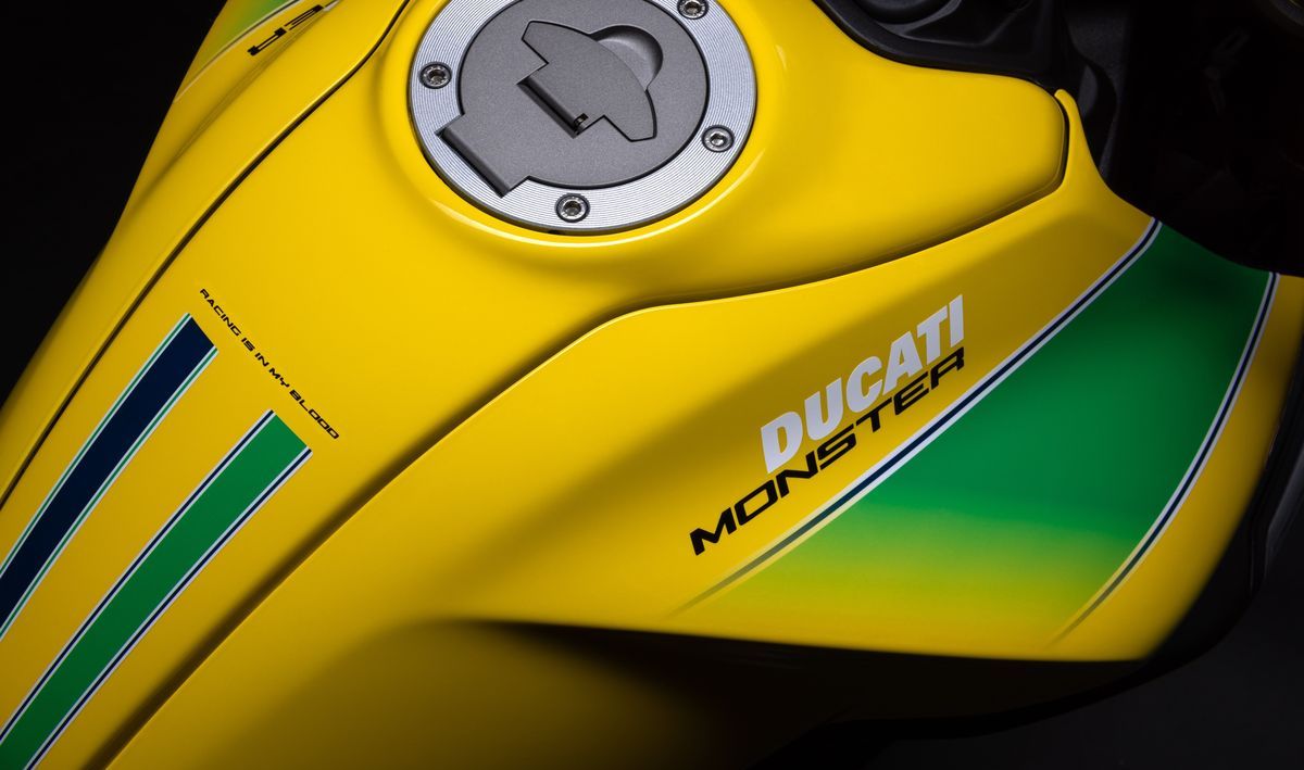Foto: Ducati Monster Senna Special Edition.