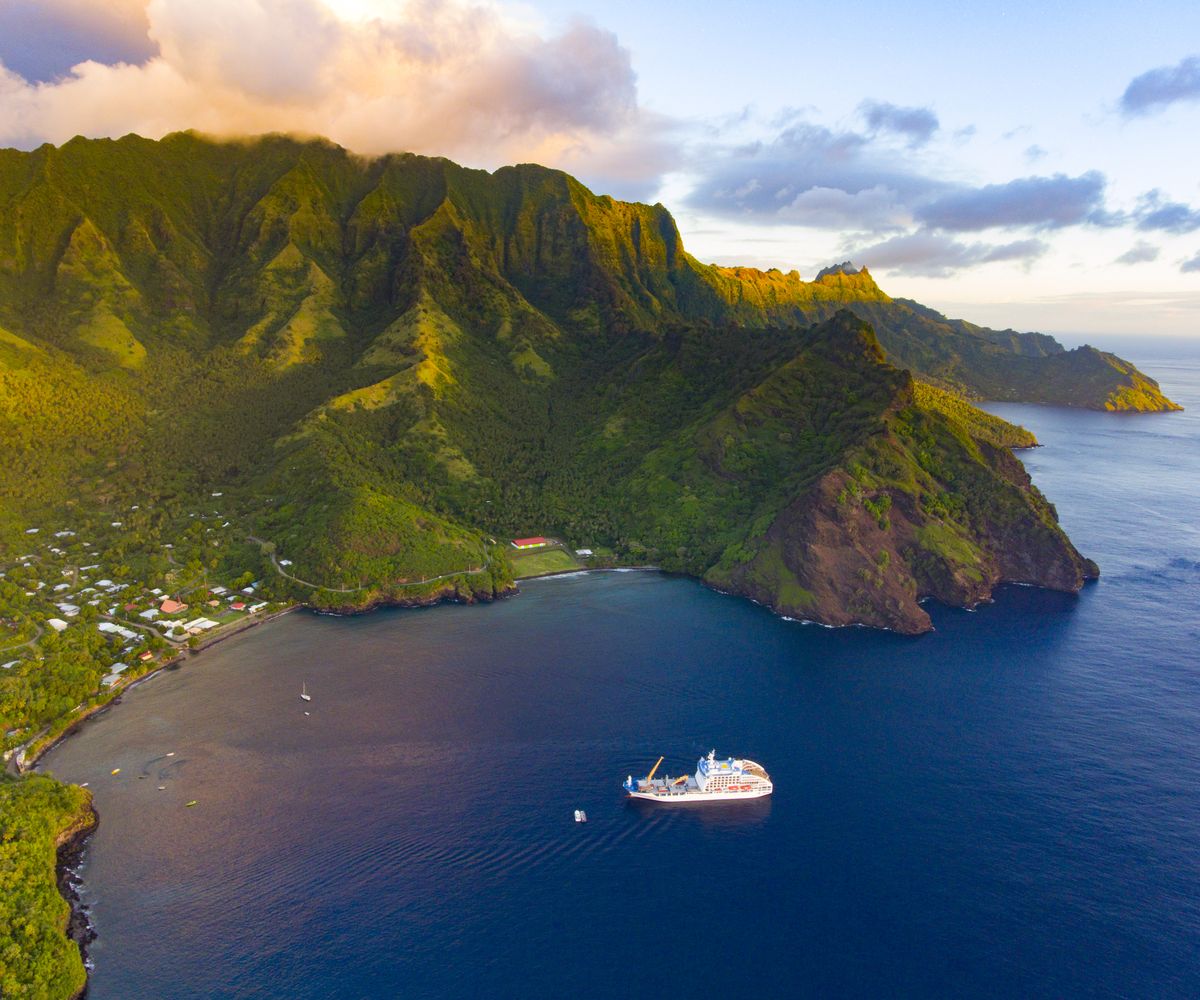 Foto: Aranui Cruises feiert mit Jubiläumsfahrt.