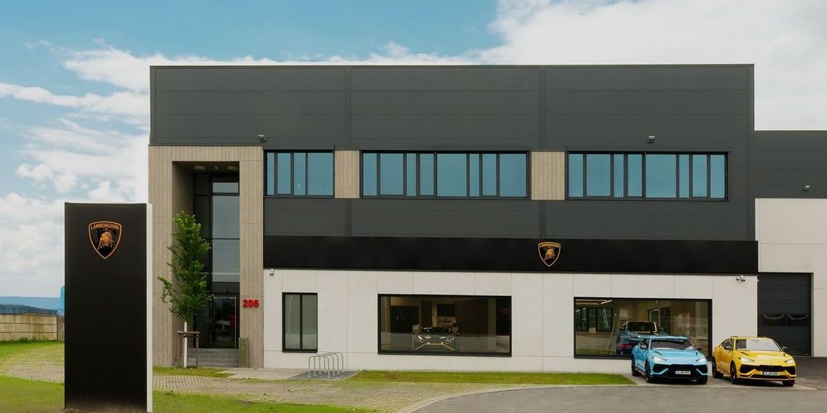Foto: Lamborghini eröffnet neue Niederlassung in Köln.