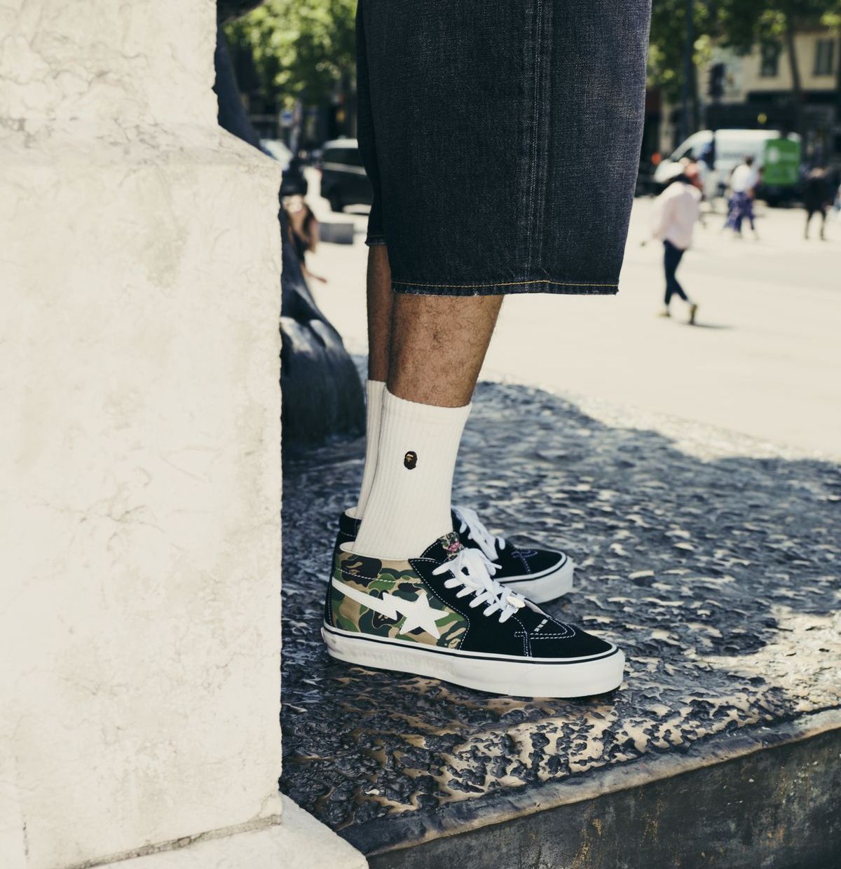 Foto: Vans X Bape.