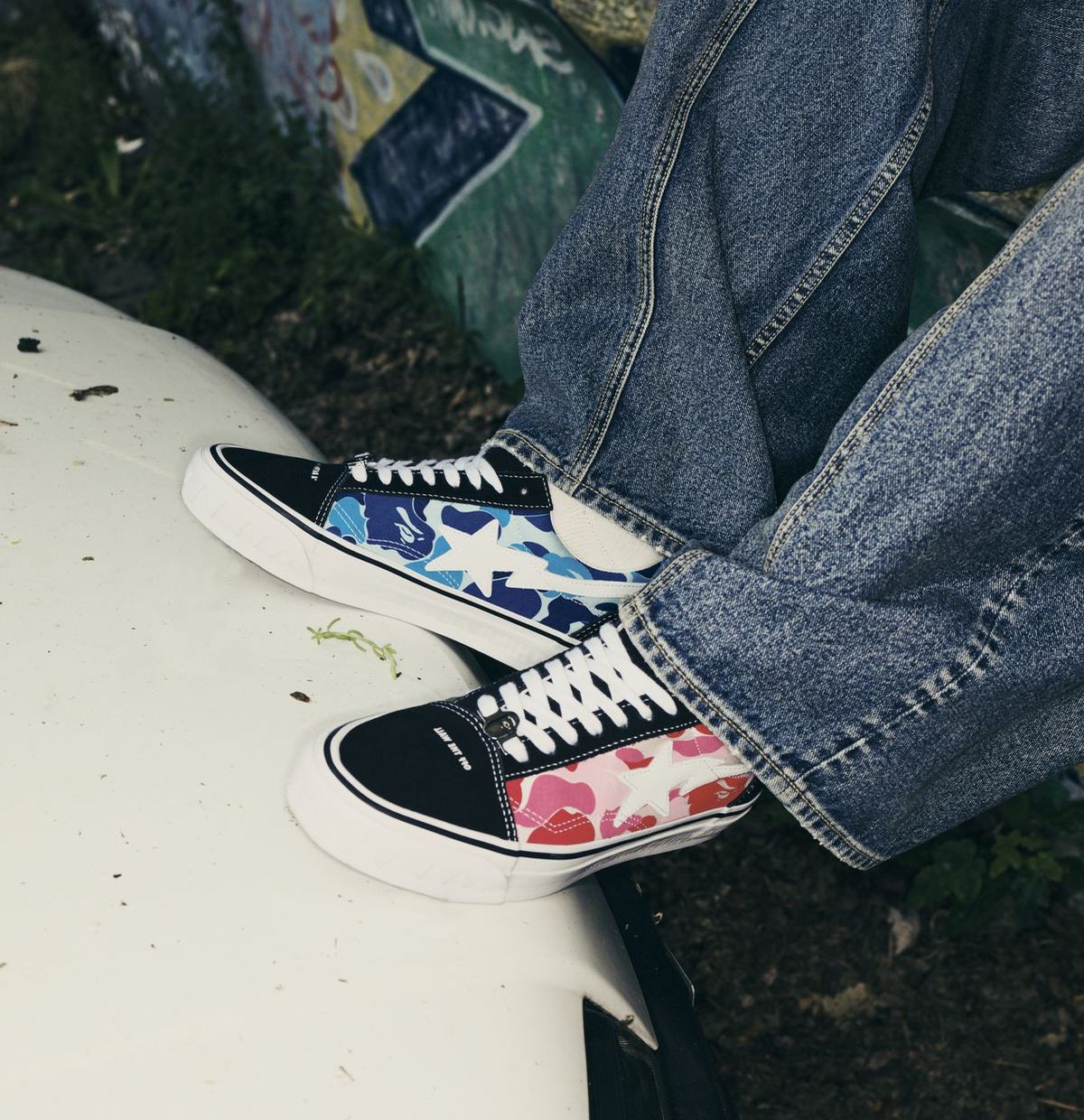 Foto: Vans X Bape.