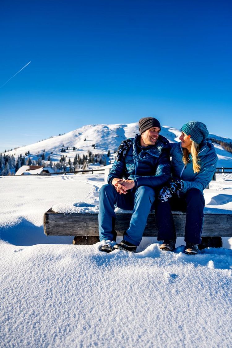 Foto: In der Region Villach zeigt der Winter seine stille Seite.