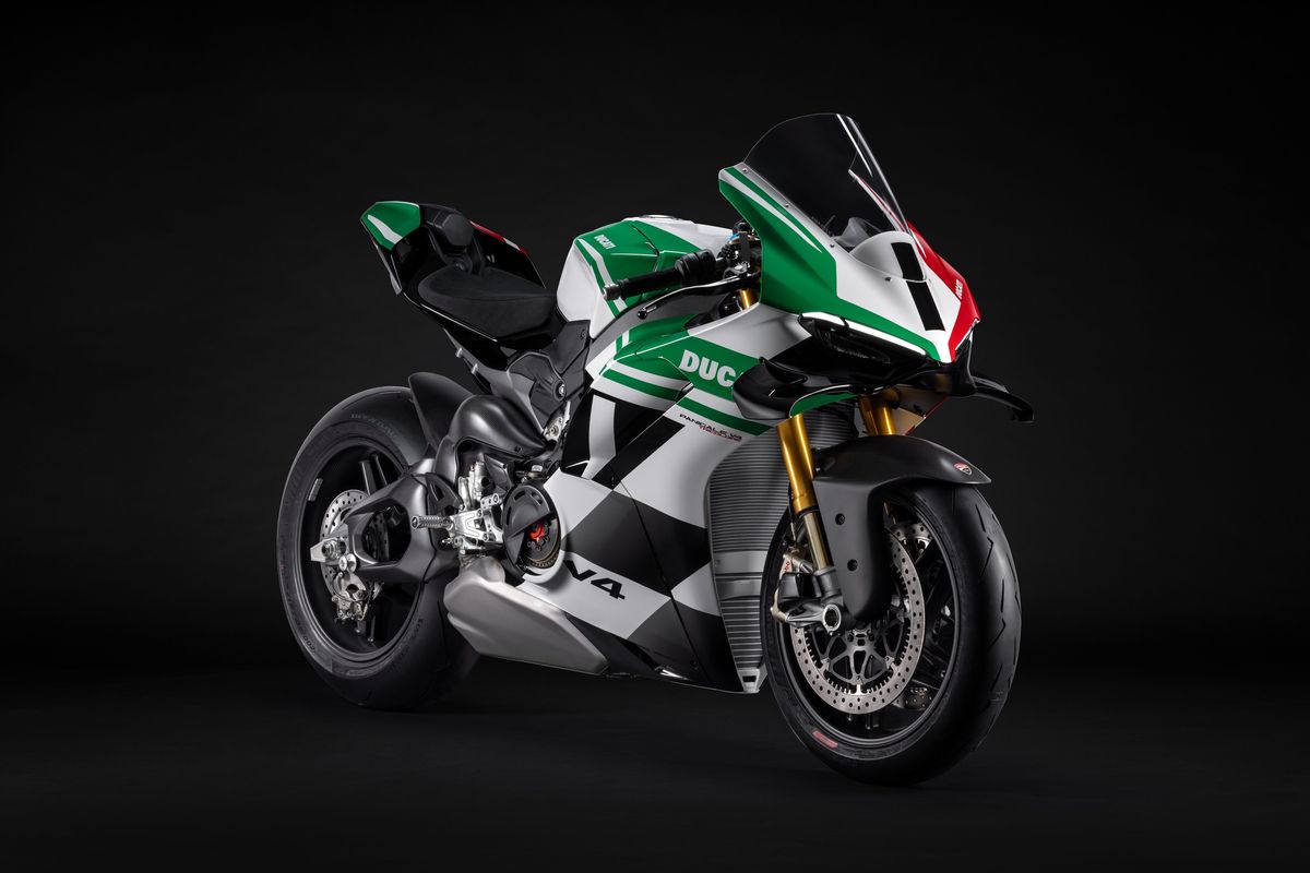 Italo-Bike - die Ducati Panigale V4 "Tricolore"