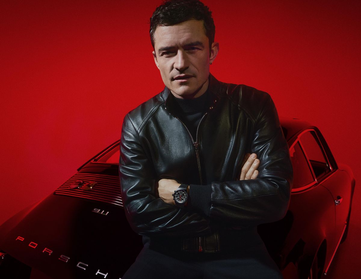 Orlando Bloom macht es für Porsche Design